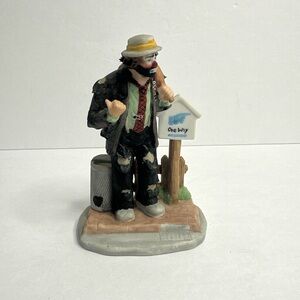 The Original Emmett Kelly Circus One Way Road Minature Collection